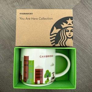 New Starbucks You Are Here Ceramic 14oz Mug Cup CAMBRIDGE